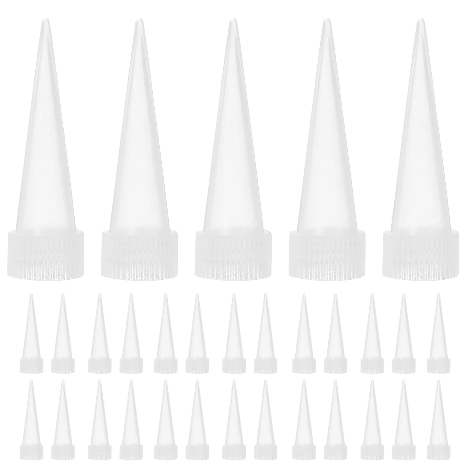 

100pcs Precision Glue Nozzle Tips Drip Applicator Needle For Detailed Adhesive Application Caulking Nozzle Applicator Finishing