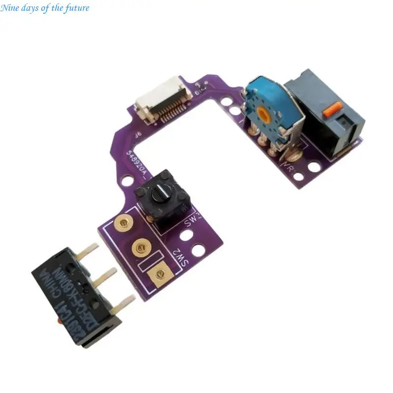 Top Mouse Motherboards Button PCB Board With Micro Switches for GProX Superlight2 Mouse Repair Part E65A