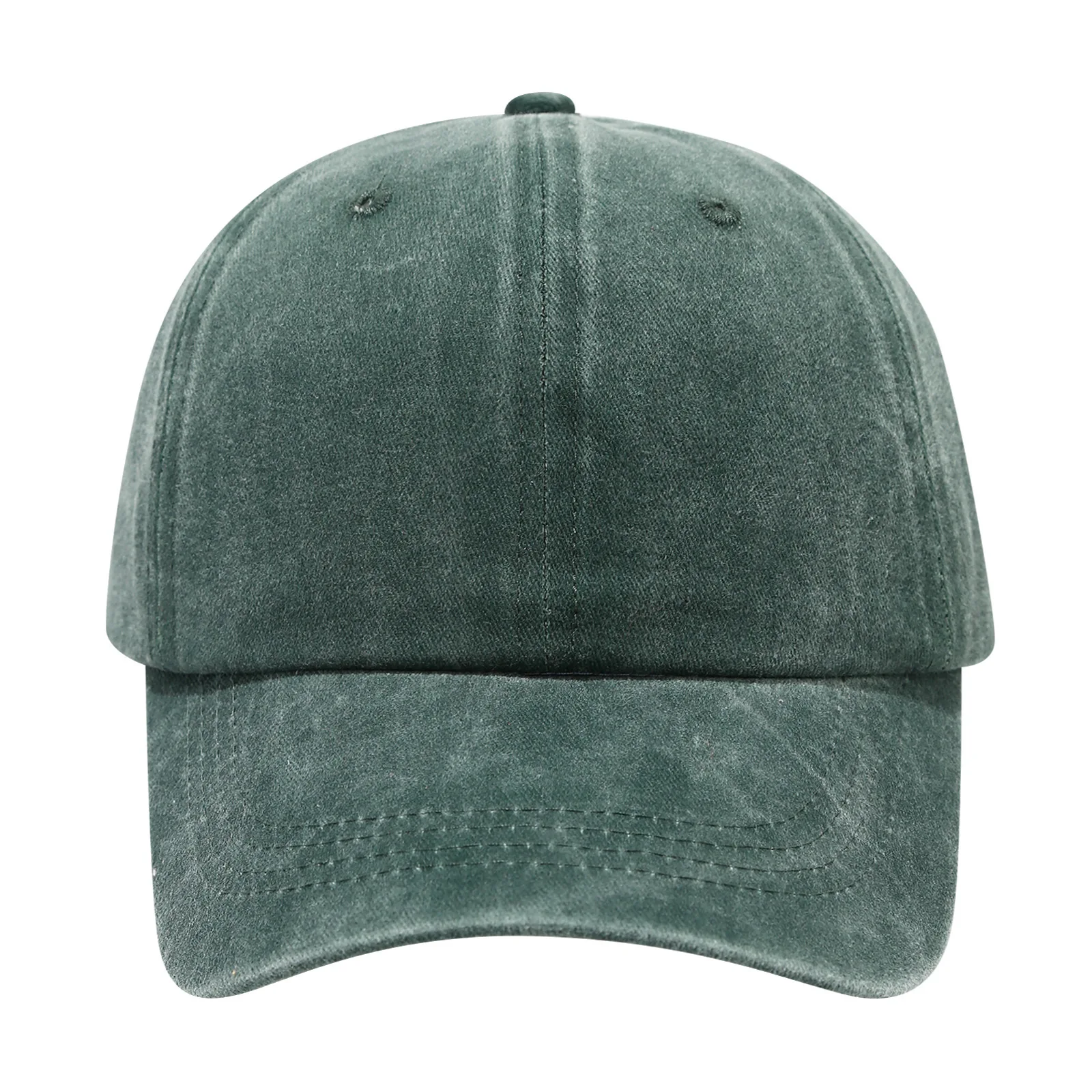 Individuell bedrucktes Logo, komplett aus Baumwolle gewaschene Vintage-Baseballkappe, Arbeitsreise-Sonnenhut, geeignet für Männer und Frauen – Detail 2