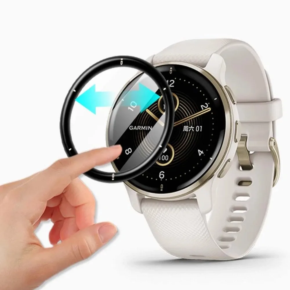 Garmin Venu 2 2S 2plus Venu2용 PMMA 화면 보호기 풀 커버