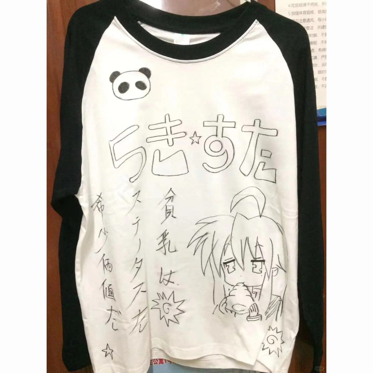 

Японская милая хлопковая футболка с длинными рукавами контрастного цвета с принтом аниме для женщин, осенние новые футболки с графикой в стиле Харадзюку, топ Y2k