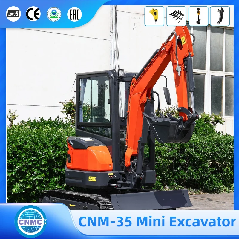 

CNM-35 Mini Excavator Hydraulic Mechanical Excavator Loader High-performance Customizable Made in China CE EPA Certified