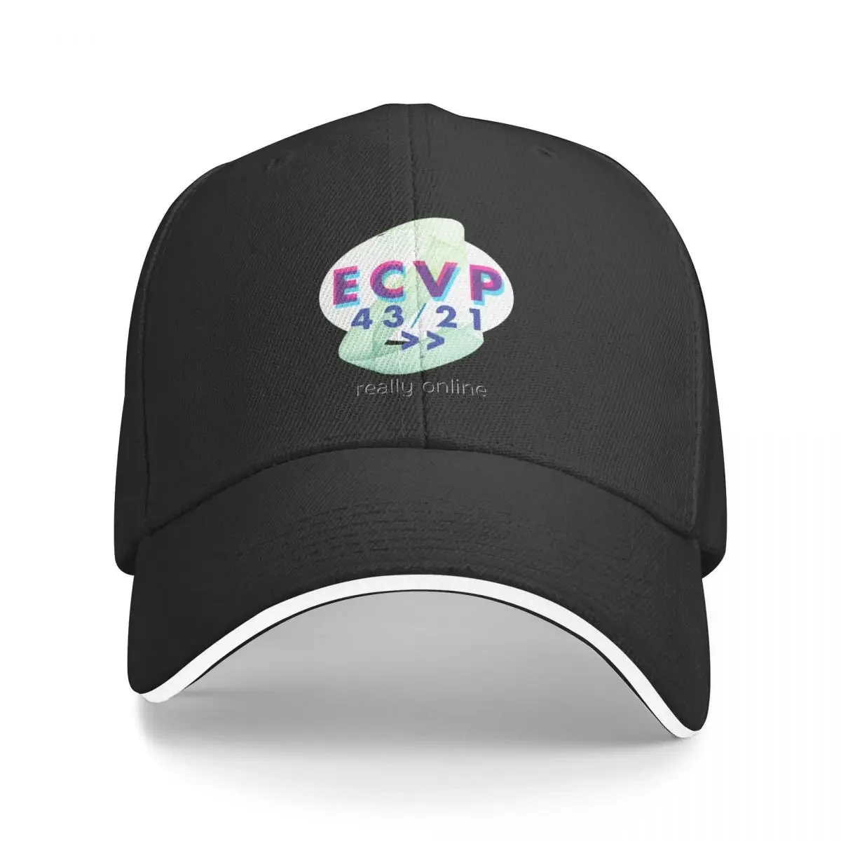 ECVP transparent oval Baseball Cap Snap Back Hat Beach Outing Woman Hats Men's