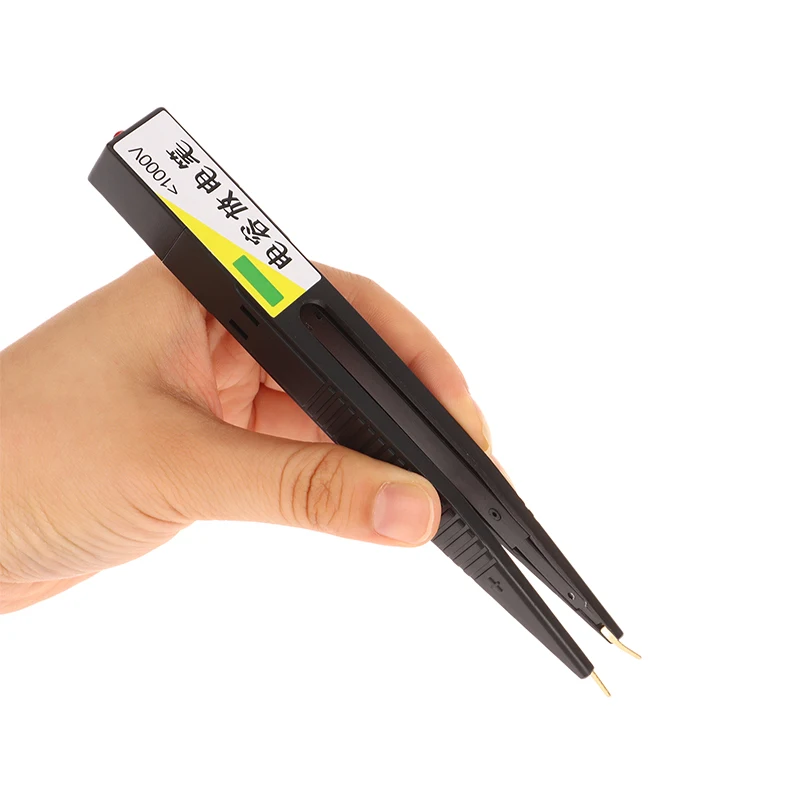 1000V Capacitor Discharge Pen High Voltage Fast Discharging Tool Digital Sparkpen Electronic Repairs Discharger Pen