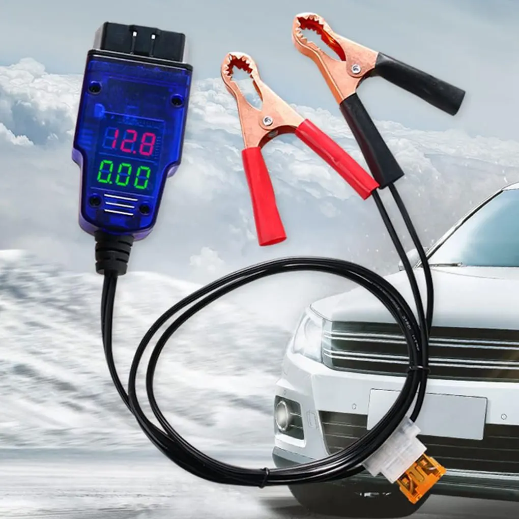 Vehicle Memory Saver - Digital Display Voltage Easy-to- Emergency Solution Easy To Car Memory Saver