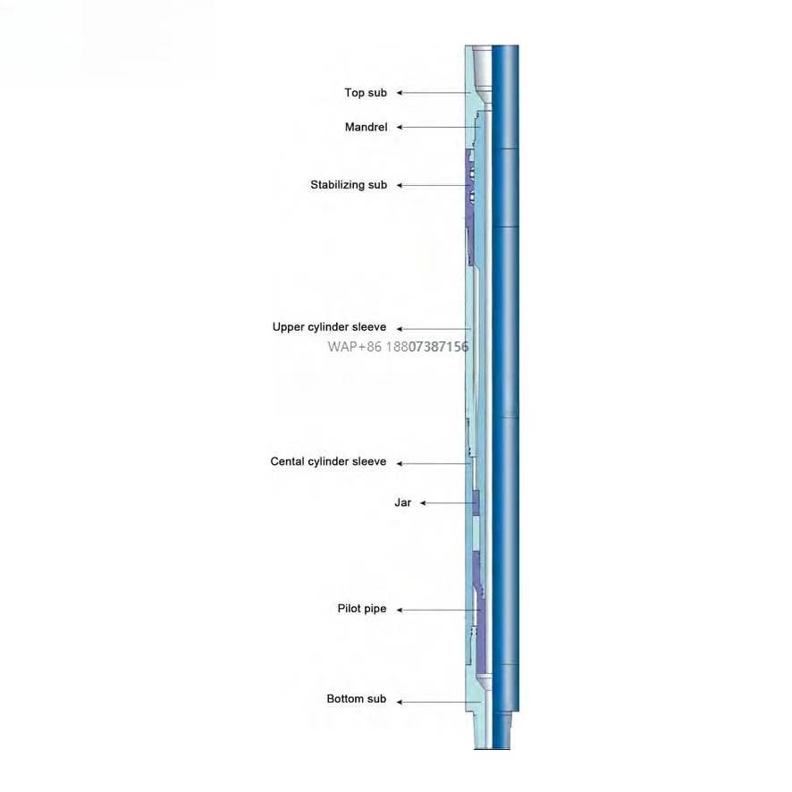 

API Standard BXJ Lubricated Fishing Bumper Drill Tank