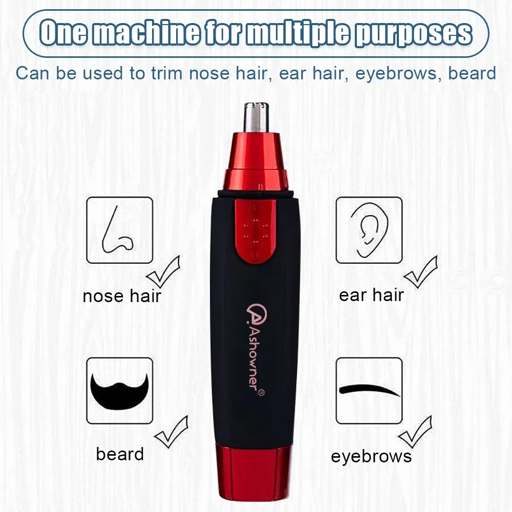 1pc Nose Hair Trimmer Implement Shaver Clipper Men's Ear Neck Eyebrow Trimmer Shaver Man Clean Trimer Razor Remover Kit