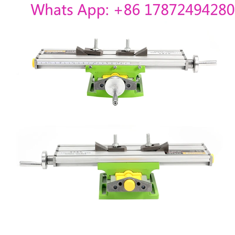 DIY Home Multi‑Function Milling Machine with Axis Adjustment 0528 Micro Precision Bench Drill Vise Fixture
