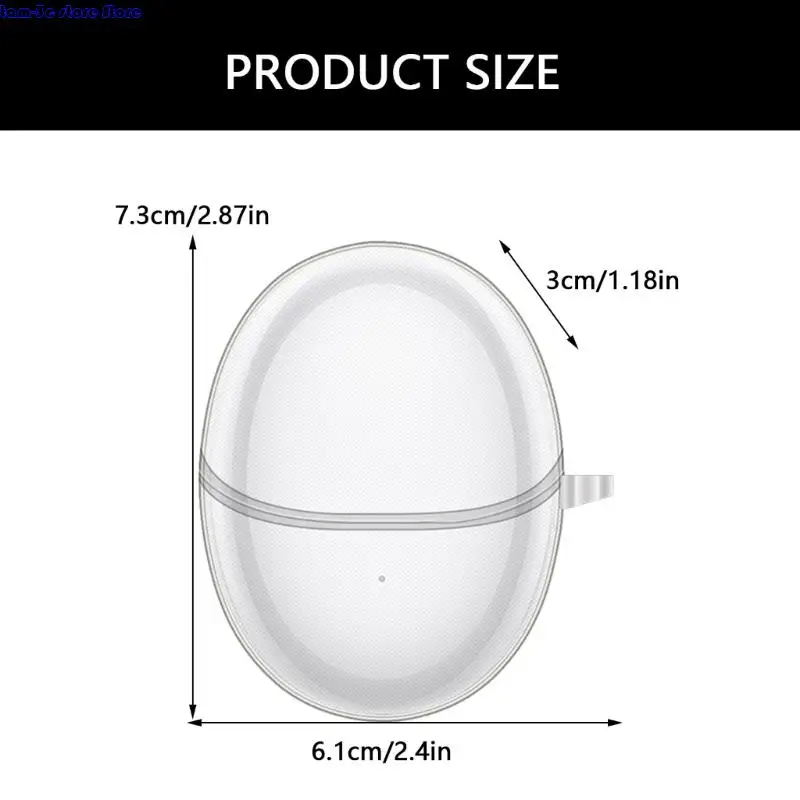 D0UA flexibele hoofdtelefoon beschermende kast schokbestendige shell wasbare behuizing antidust mouw voorkomt toegang vuil