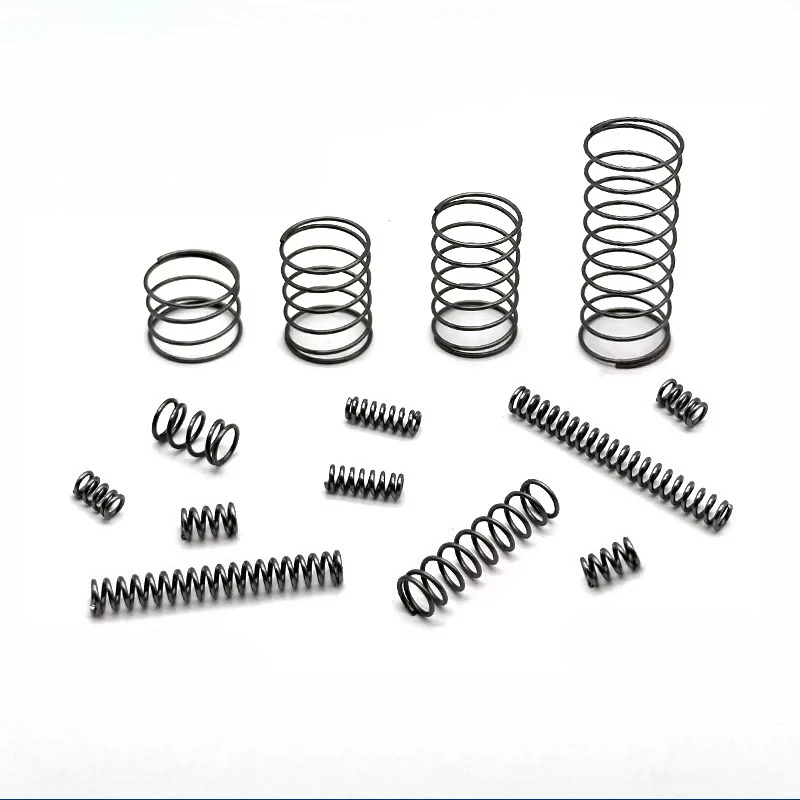 0.8-0.9mm Wire Diameter Strong Pressure Elastic Yellow Shock Absorption Compression Return Y-type Small Spring Custom