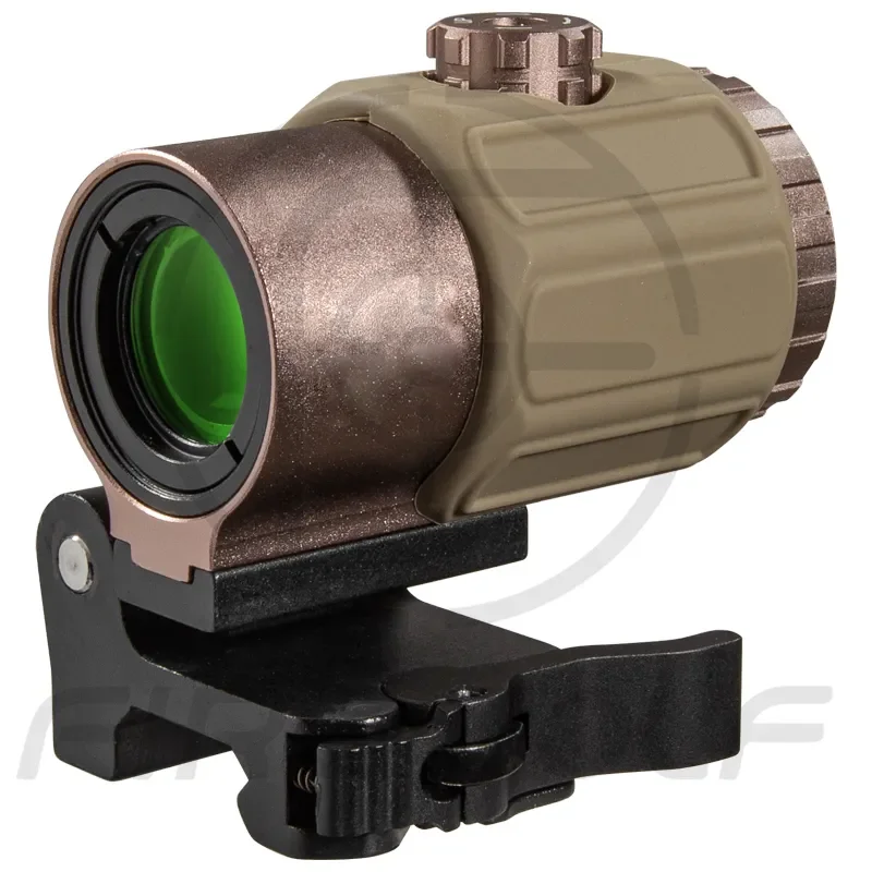 Imagem -04 - Caça Rifle Scope G43 Lupa Óptica G33 3x Lupa Scope com Interruptor para Lado Sts Quick Detachable qd Mount Fit 20 mm Rail