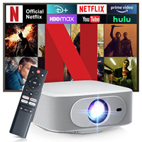 Salange P92 Max Projector 4K Android 13 WhaleOS Native 1080P 400ANSI Dual Wifi6 BT5.1 1920*1080P Cinema Home Theater