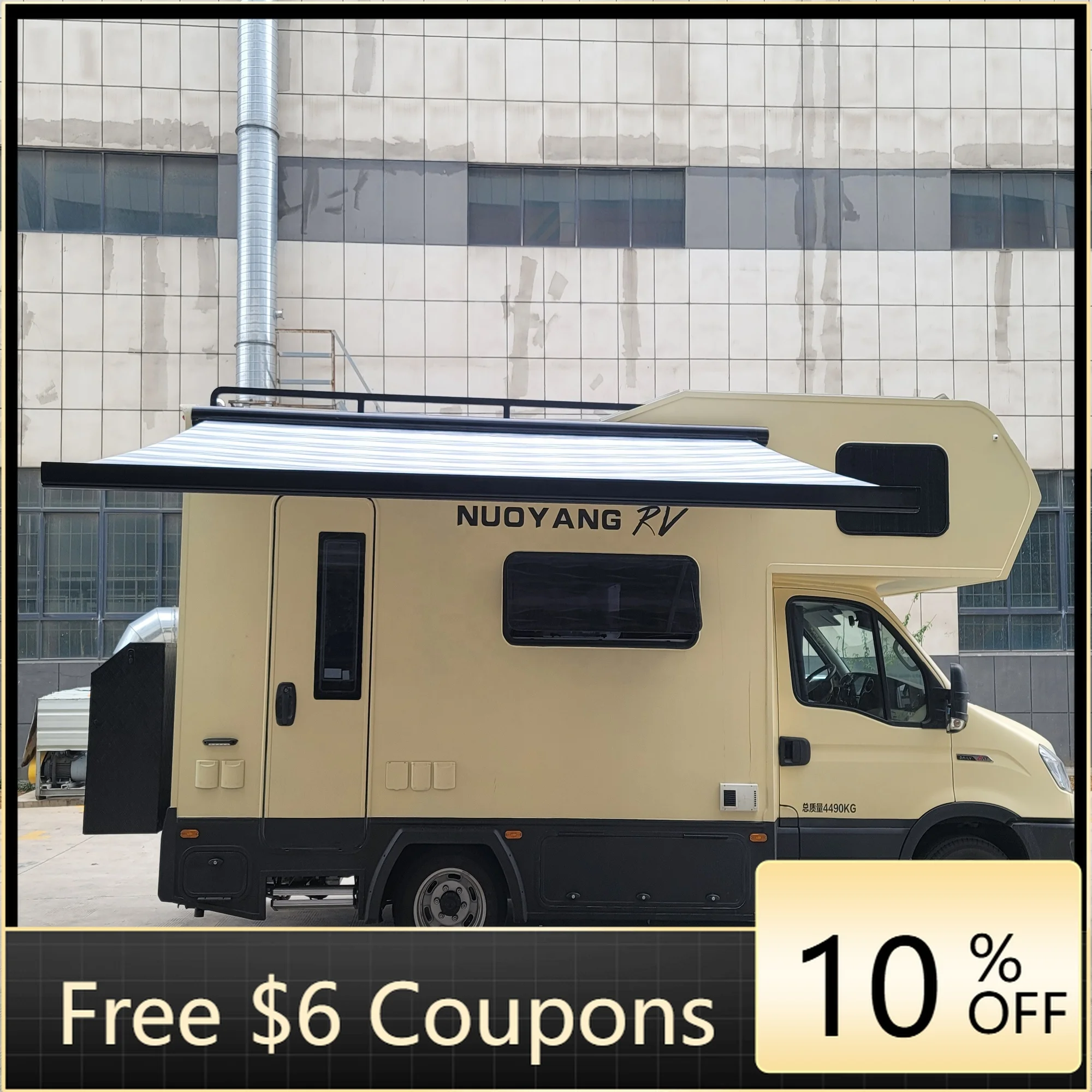 STLF S30 Soleflex المظلة الآلية المثبتة على الجانب من الألومنيوم مظلة RV المقاومة للماء #1