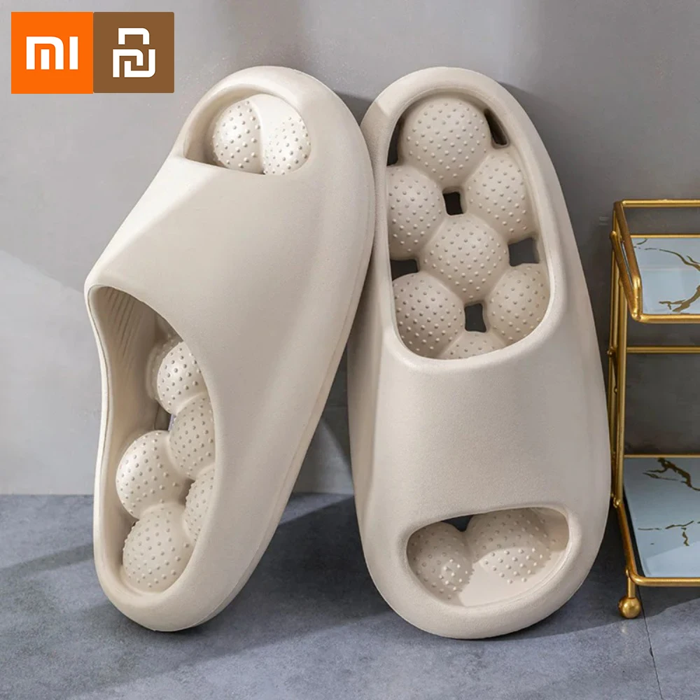 

Xiaomi Youpin EVA Unisex Bathroom Slippers Water Leakage Massaging Indoor Slippers Comfortable Breathable Casual Slippers
