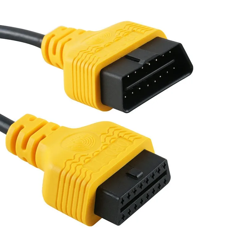 Automotive 30cmOBD Extension Cable Vehicle Diagnostic System Universal Cable 16-pin 16-core Connector