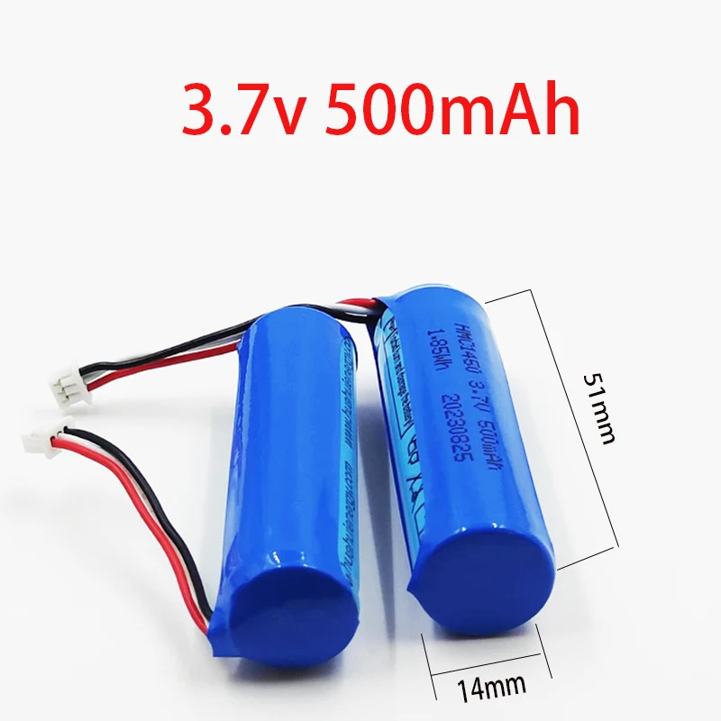 70mai - Batterie li-ion 3.7V 500mAh, pour Smart kamera na deskę rozdzielczą Pro ,Midrive D02 HMC1450, avec prise 3 fils, 14x50mm et outils inclus