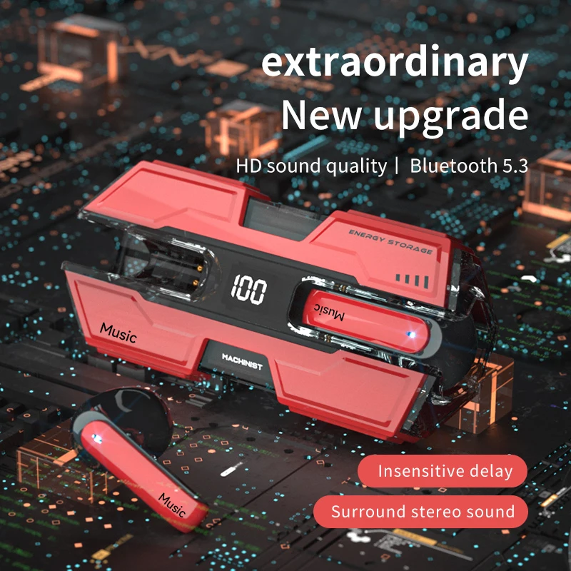 Roreta หูฟังไร้สาย G20หูฟังบลูทูธควบคุมแบบสัมผัส TWS Headset GAMING STEREO กีฬาพร้อมไมโครโฟนอ้างอิงกับสมาร์ทโฟน