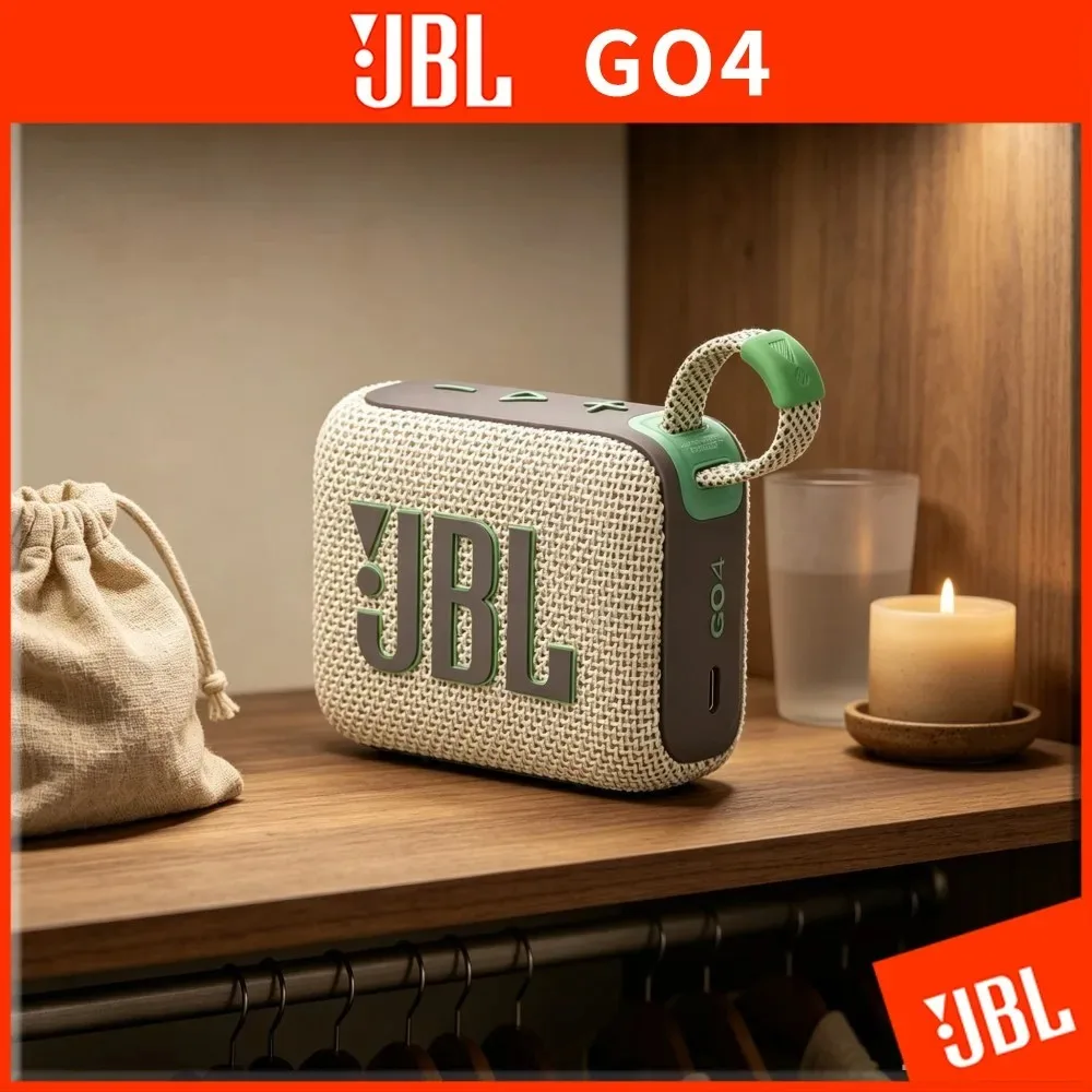 JBL GO4 Mini Wireless Bluetooth Speaker IP67 Waterproof All-Weather Outdoor Speaker