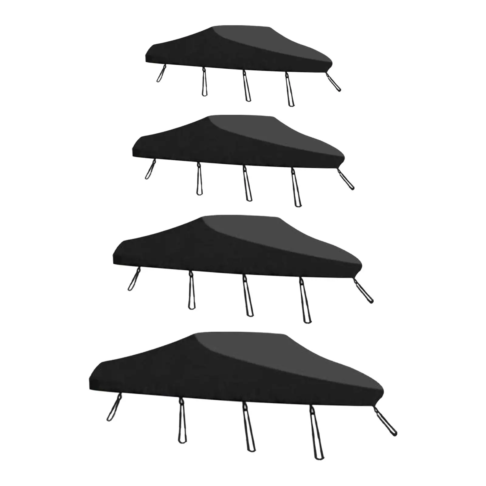 Oxford Cloth Boat Cover Waterproof Heavy Duty Secure Fit Accessories for Complete Survival Kit