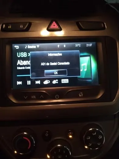 Tela de toque OEM de 7 polegadas para Chevrolet GMC MYLINK Onix Aveo Spark Prism Trax 2014-2016Y LA070WV1-TD05