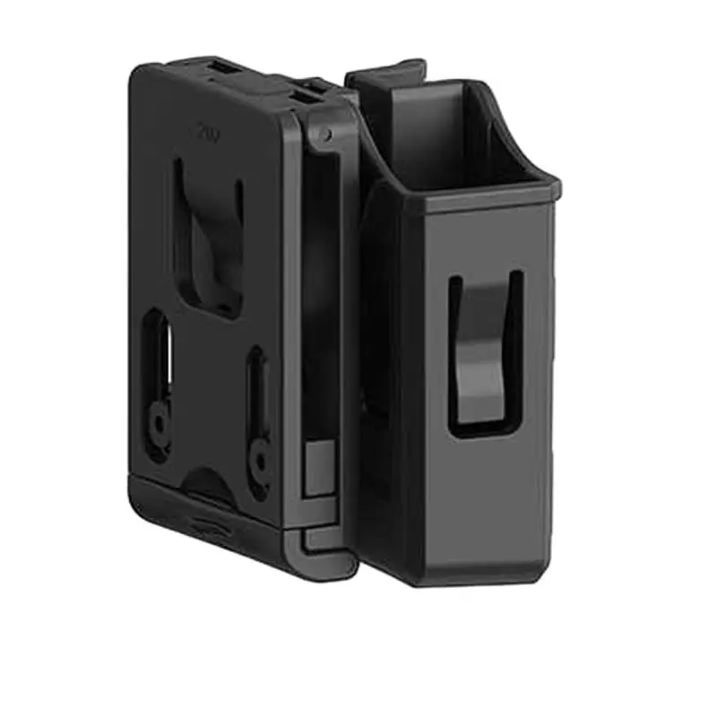 TEGE Best Selling Universal Double Stack Magazine Pouch for 9mm/.40 Mags with Belt Clip Accessory