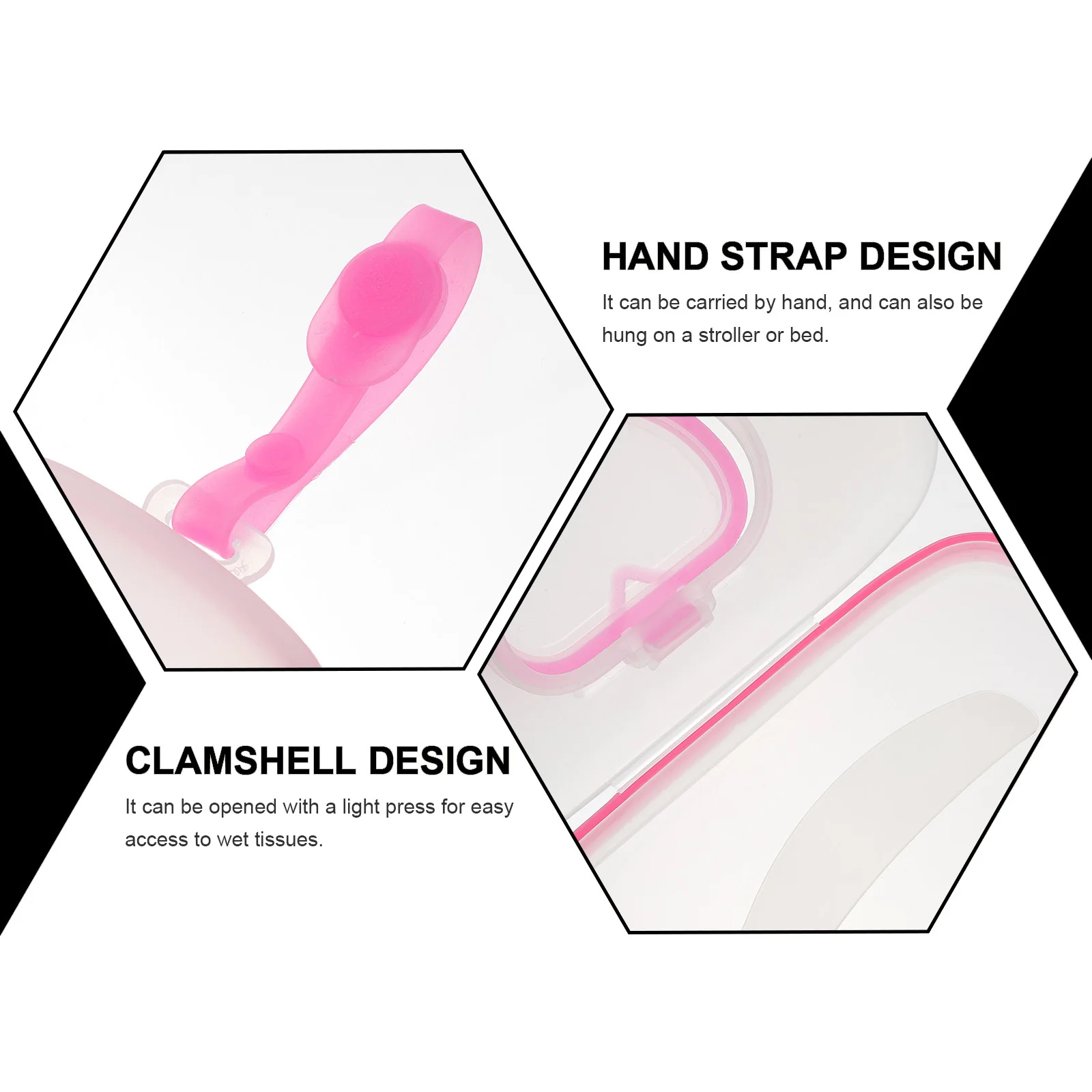 

1Pcs Portable Baby Wipes Box Hanging Wet Tissue Case Outdoor Infant Stroller Napkin Storage Organizer Portable Wipes Box