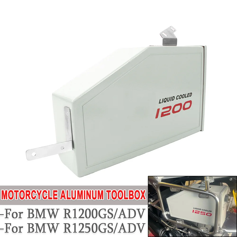 Motorcycle Aluminum Toolbox For BMW R1200GS R1250GS R1200 GS/Adventure LC GS1200 Adv 2013-2022 2023 R1250GSA 4.2 Liters Tool Box