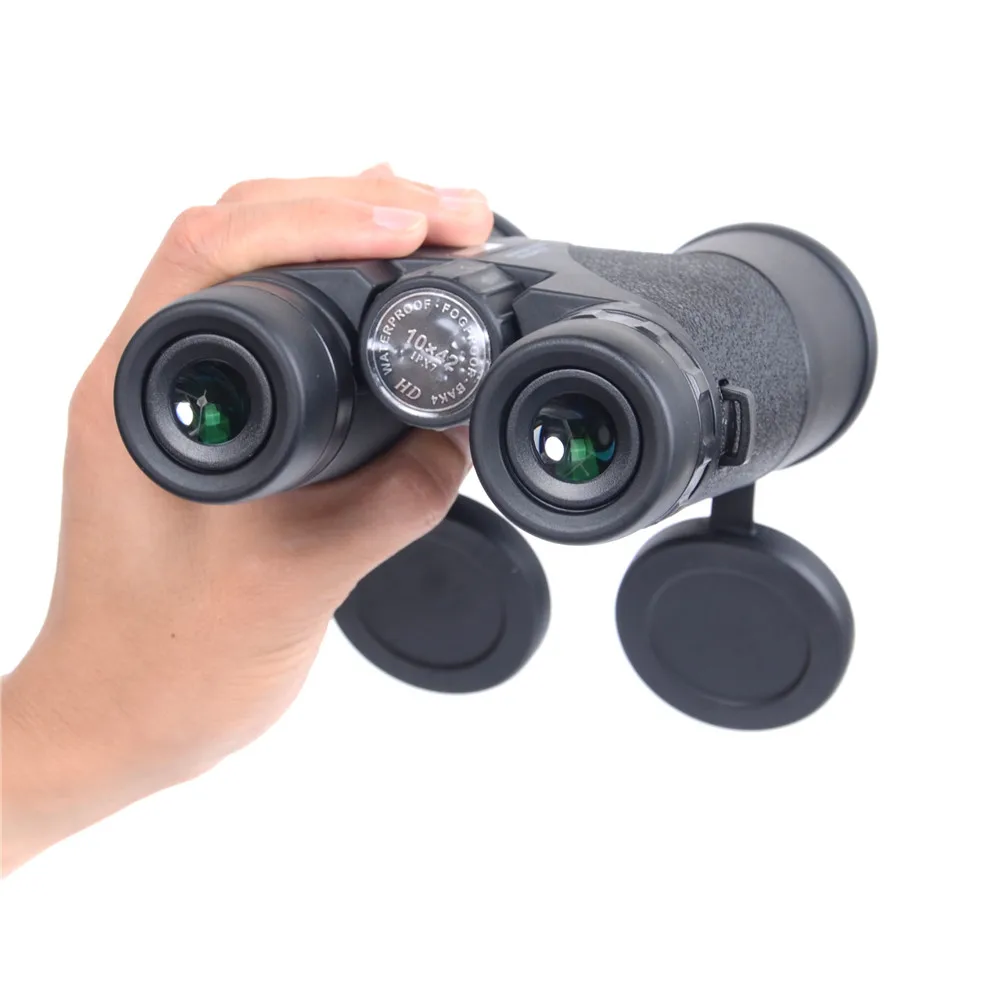 Russian BAIGISH 10X42 Waterproof Binoculars Telescope Hunting Tools High PowerMoon Bird Mirror Telescopio Phone Camera Glasses