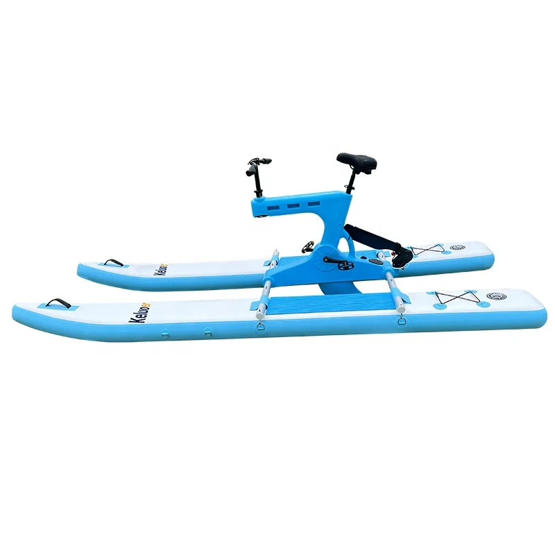 Rower wodny Rower na pedały PVC Nadmuchiwany kajak Pływający rower wodny