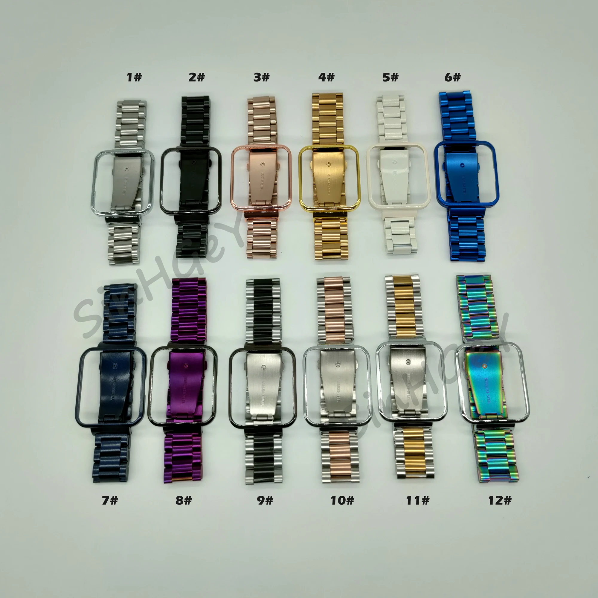 Ремешок SinHGeY для Redmi Watch 2 Lite, сменный металлический браслет из нержавеющей стали