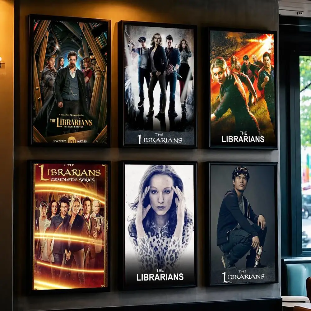 tv series T-The Librarians-S Poster Removable Wall Sticker for Home Cafe Bar Office Interior Decor