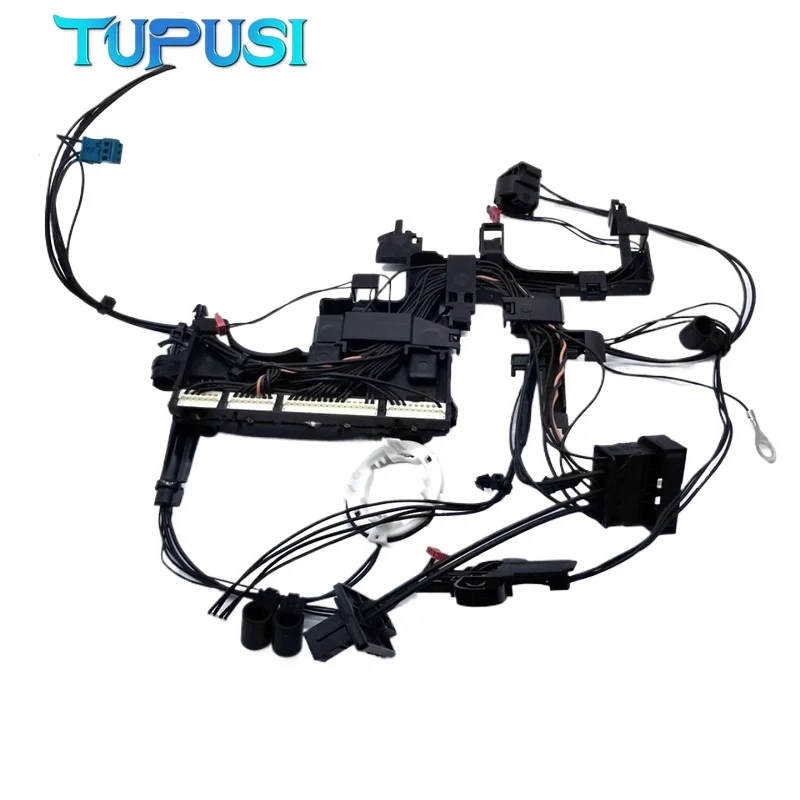 HID العلوي الأسلاك الداخلية قابس كوابل مجمع الأسلاك لسيارات BMW 5 Series F10 F18 2014-2017 تسخير الجمعية مع AFS أو غير AFS #4