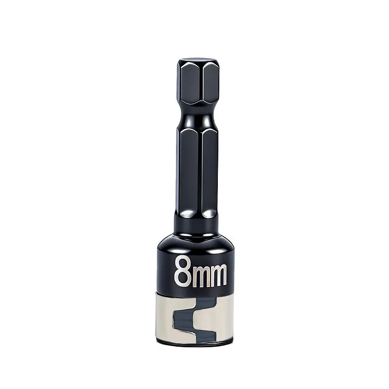 8mm Wind Batch Socket Chrome Vanadium Steel Hex Shank Concave