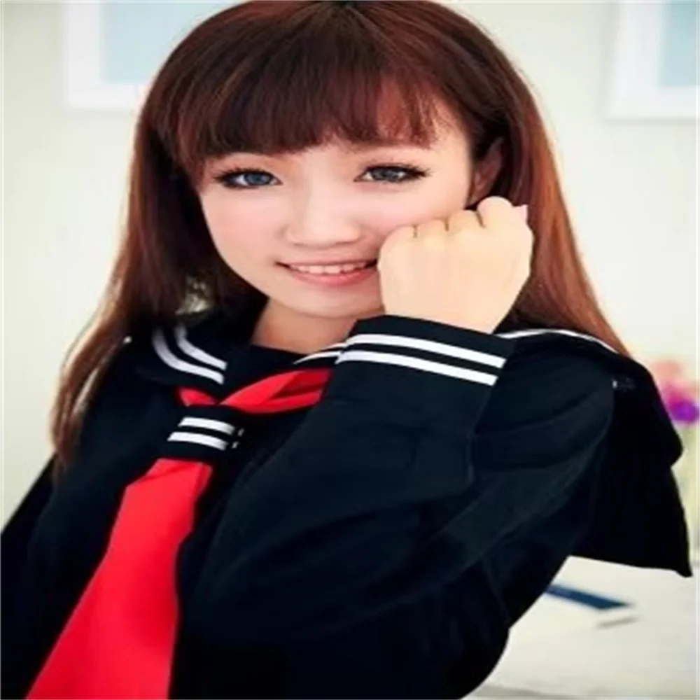 Uniforme scolastica giapponese Hell Girl Set vestito da marinaio Stile britannico College Preppy Uniforme Ragazze Classe Uniforme Cosplay Abbigliamento 24