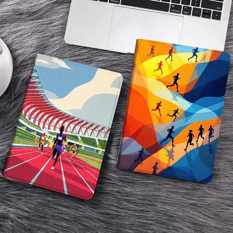 

Athlete Illustration Cool For iPad Pro Air 5th 6th 7th 13 M3 M4 M5 12.9 13.3 inch 2017 2022 2024 2025 Tablet Case