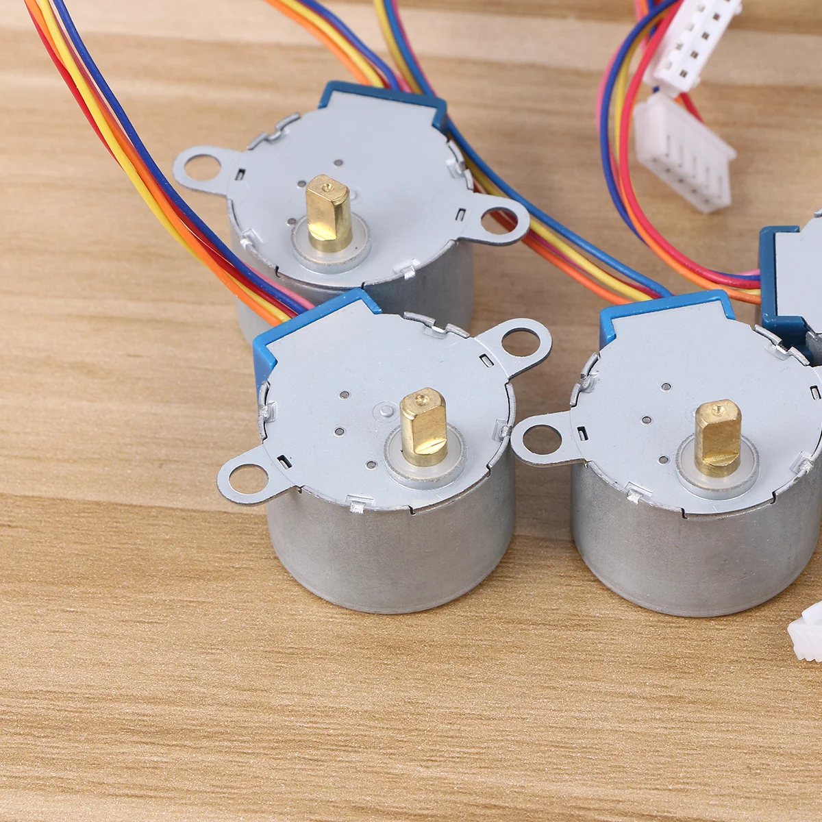 4Sets Stepper Motor 5V Gear with Uln2003 Driver Board Compatible for Development Board Control Step Stepper Motor