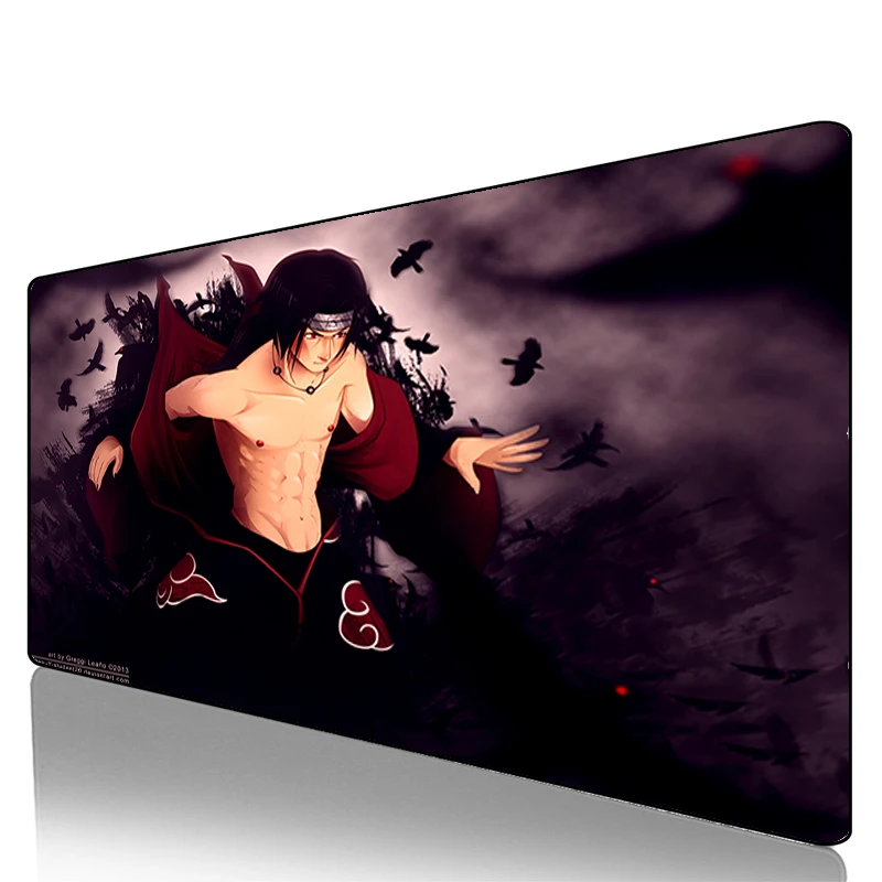 

Cool Gaming Mouse Pad N-Naruto Anime PC Computer Gamer Desk Mat rug For CS GO LOL XXL Laptop Kawaii Mousepad