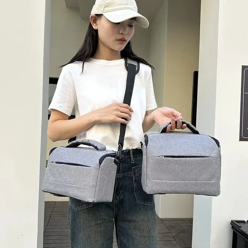 DSLR Bag Handbags Nylon Shoulder Bag Camera Case Portable Photographer for Sony Nikon Canon Panasonic Equipment Crossbody Bag