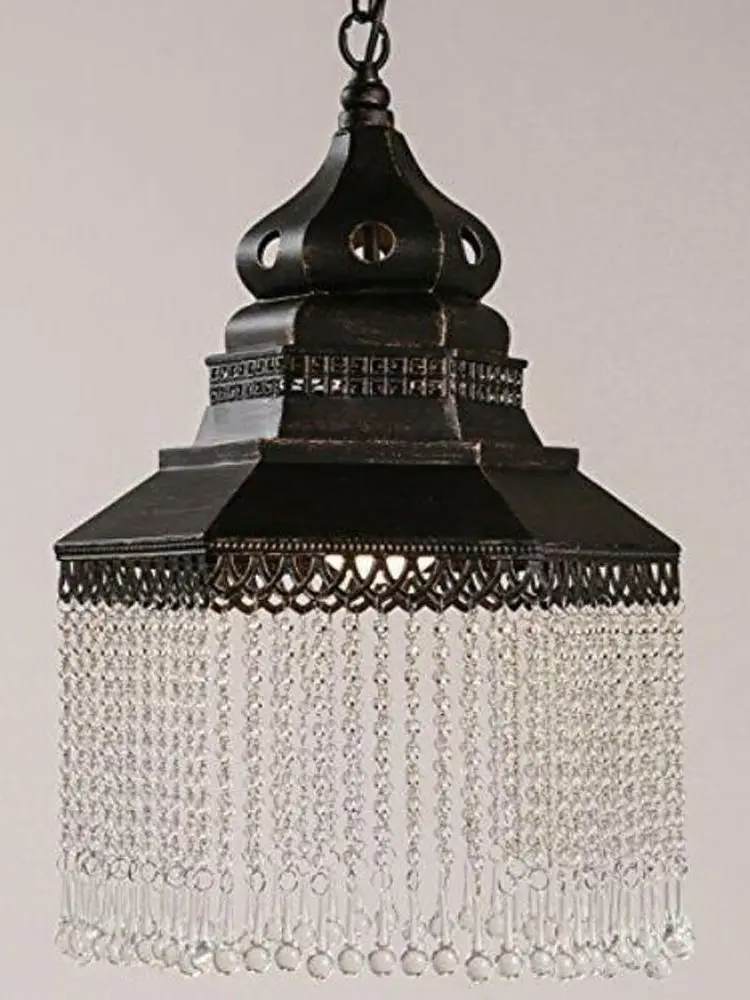 Camal-lámpara colgante de cristal con forma de gota de lluvia para decoración del hogar, prismas de 80mm/3,2 pulgadas, para fiesta, 5 unidades