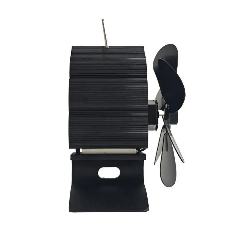 652F موقد الخشب مروحة 6 أوراق تعمل بالطاقة الحرارية موقد مروحة الخشب حرق المشجعين قابل للتعديل المواقد مروحة لمروحة موقد الشعلات