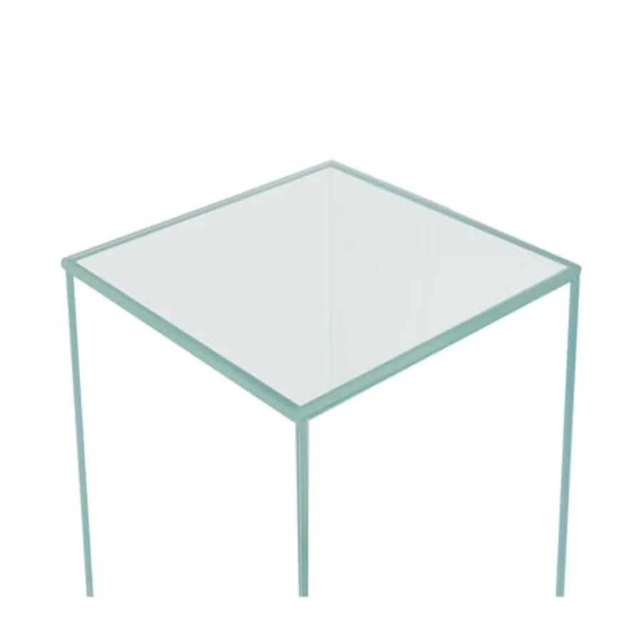 

Nano Tall Rimless Aquarium with Low Iron Frameless Design and Extra Clear Glass Featuring Floating Air Style for Compact Aquati