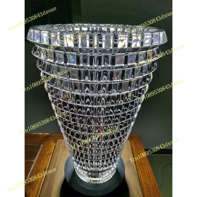 Luxury France Baccarats Premier Vase High-end Crystal Bottle Home Decor Items for Wedding Tabletop Floor Gift