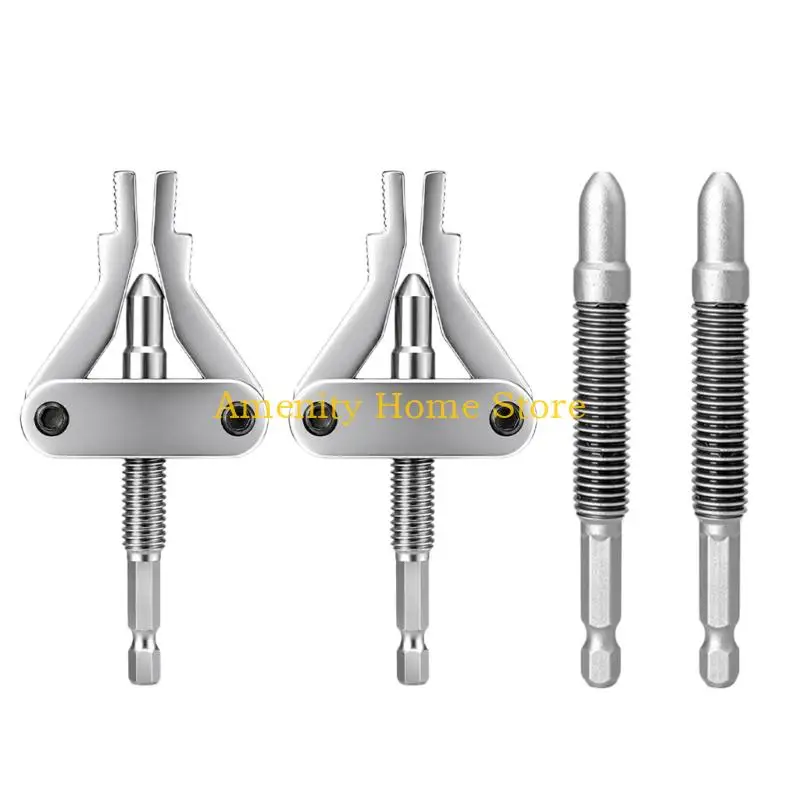 F26C Drill-Driven Plumbing Extractors Tool with Internal Gripping Jawing for Broken Threaded Pipe and Fitting Maintenance
