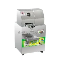 220v 300KG/H Stainless Steel Commercial Sugarcane Juice Machine Sugar Cane Juice Extractor Squeezer Sugarcane Juicer SXC-80
