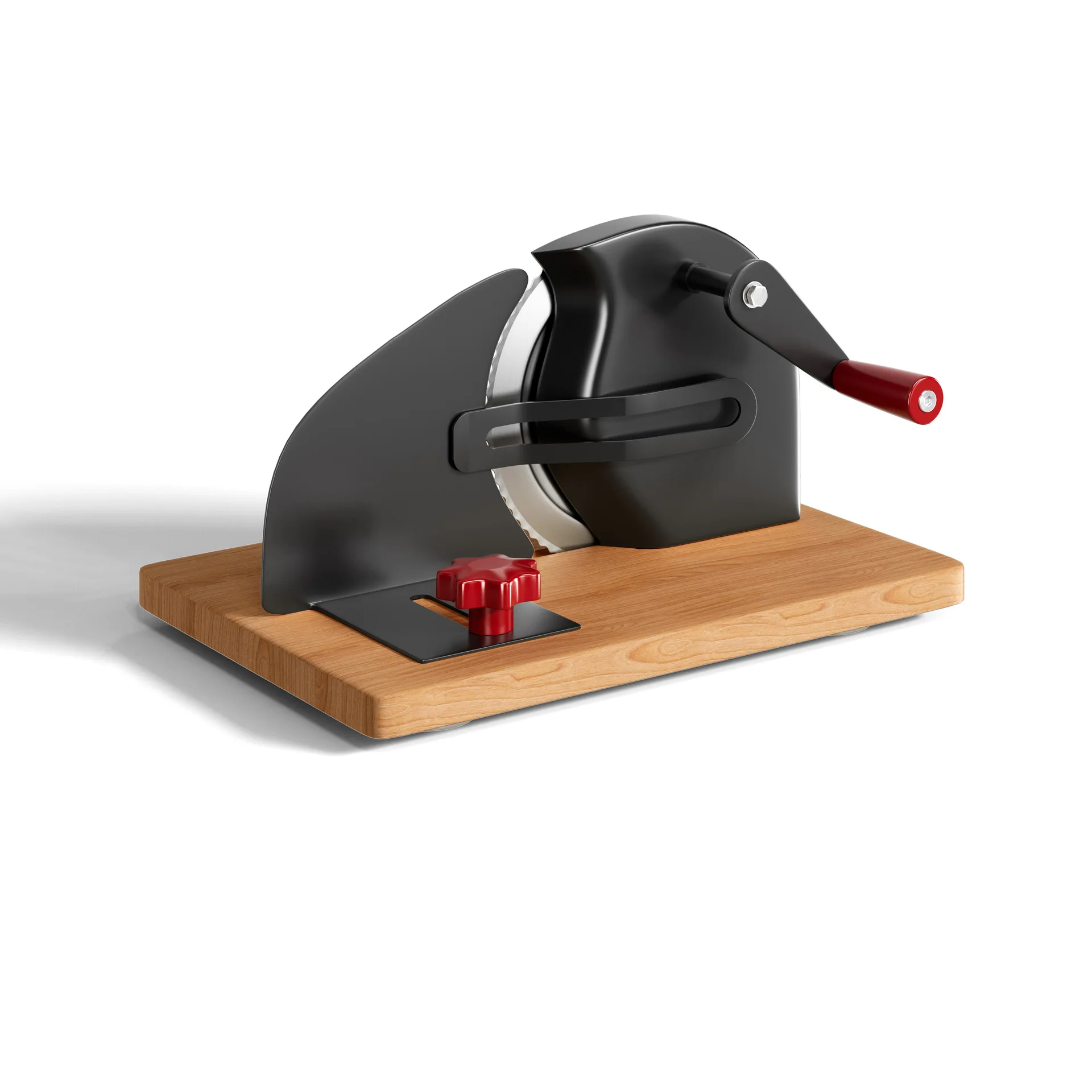 Bread Slicer Manual Adjustable Toast Cheese Ham Lamb Slicer Hand Crank Slicer