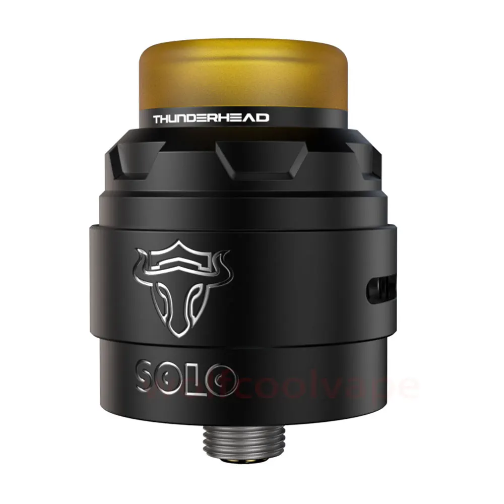 ThunderHead Creations Tauren Solo V1.5 RDA atomizador de 24mm RDA vape mtl rda atomizador de goteo reconstruible con Pin BF