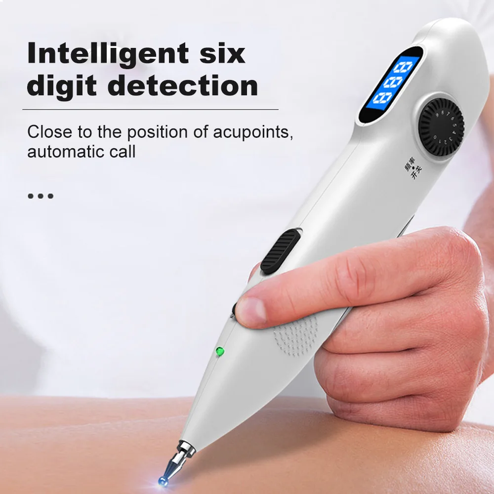 SIHAO Acupuncture Pen With Digital Display Electro Acupuncture Point Muscle Stimulator Device Massage Equipment Health Care