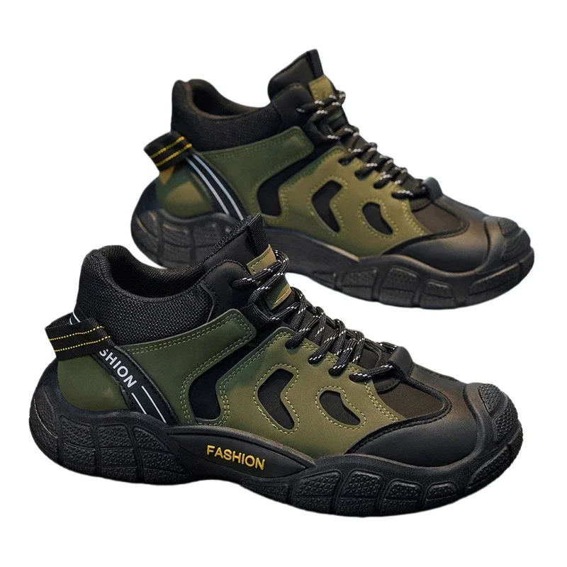 Men's Casual Sport Shoes Breathable Lightweight Outdoor Mesh Sneakers Black Athletic Jogging Walking Shoes Free Shipping view 6