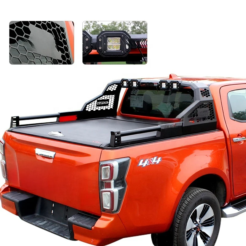 Premium Car Accessories 4X4 Carbon Steel Pickups Sport Roll Bar Tundra Ram1500 2500 3500 Truck Durable
