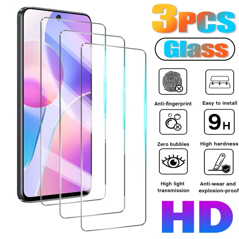 3PCS Hd Tempered Gl…